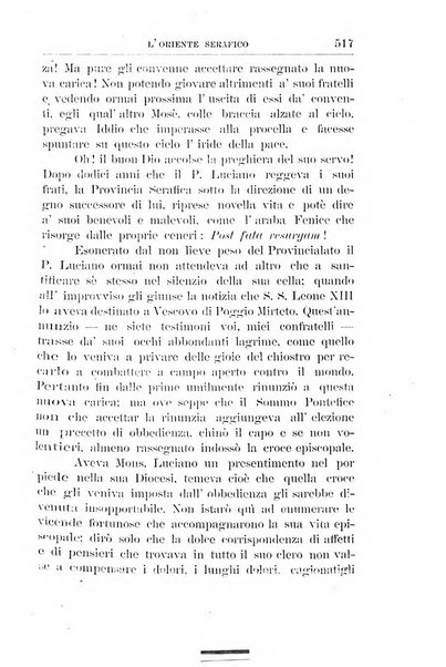 L'oriente serafico bollettino ufficiale per la celebrazione del VII centenario del Terz'Ordine Francescano