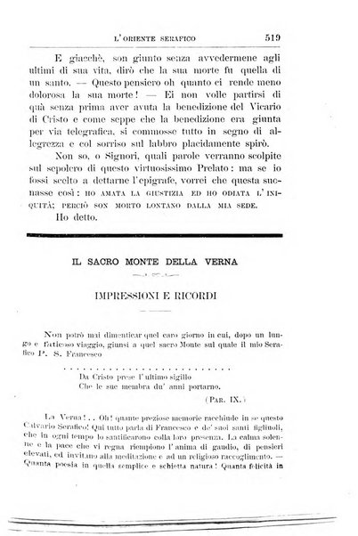 L'oriente serafico bollettino ufficiale per la celebrazione del VII centenario del Terz'Ordine Francescano