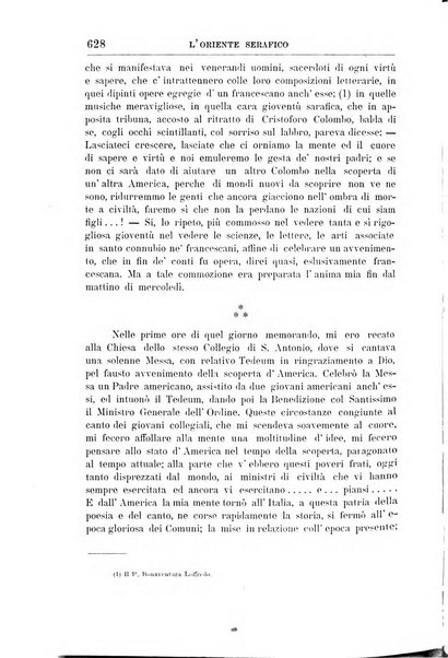 L'oriente serafico bollettino ufficiale per la celebrazione del VII centenario del Terz'Ordine Francescano