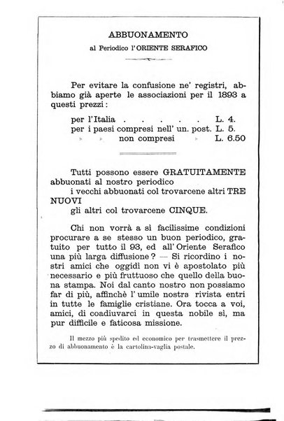 L'oriente serafico bollettino ufficiale per la celebrazione del VII centenario del Terz'Ordine Francescano