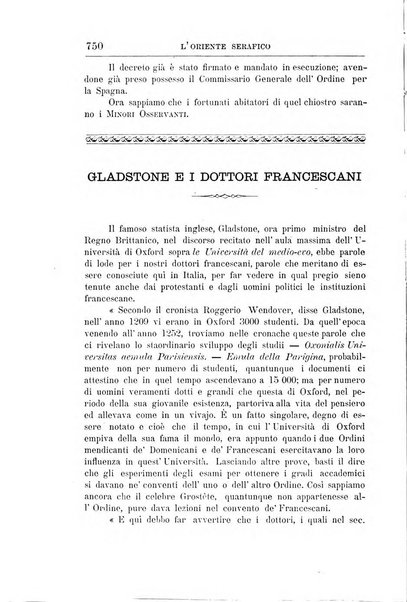 L'oriente serafico bollettino ufficiale per la celebrazione del VII centenario del Terz'Ordine Francescano