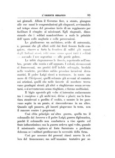 L'oriente serafico bollettino ufficiale per la celebrazione del VII centenario del Terz'Ordine Francescano