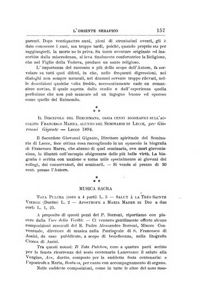 L'oriente serafico bollettino ufficiale per la celebrazione del VII centenario del Terz'Ordine Francescano