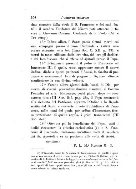 L'oriente serafico bollettino ufficiale per la celebrazione del VII centenario del Terz'Ordine Francescano