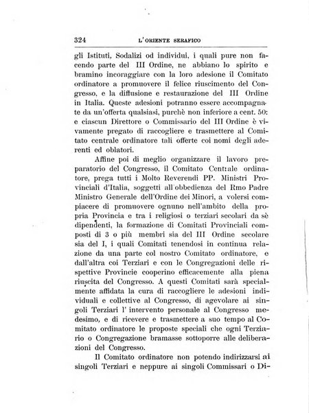 L'oriente serafico bollettino ufficiale per la celebrazione del VII centenario del Terz'Ordine Francescano