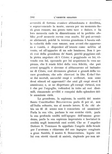 L'oriente serafico bollettino ufficiale per la celebrazione del VII centenario del Terz'Ordine Francescano