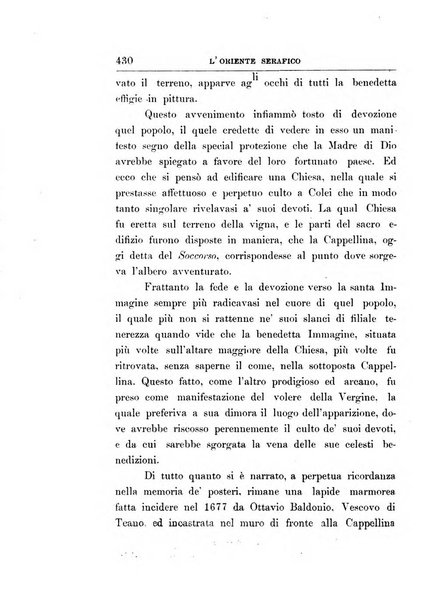 L'oriente serafico bollettino ufficiale per la celebrazione del VII centenario del Terz'Ordine Francescano