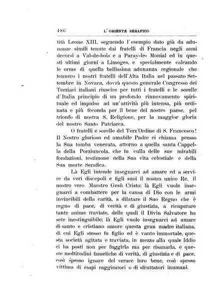 L'oriente serafico bollettino ufficiale per la celebrazione del VII centenario del Terz'Ordine Francescano