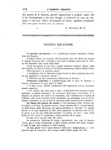 L'oriente serafico bollettino ufficiale per la celebrazione del VII centenario del Terz'Ordine Francescano