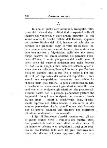 L'oriente serafico bollettino ufficiale per la celebrazione del VII centenario del Terz'Ordine Francescano