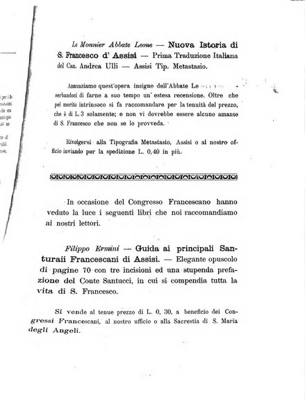 L'oriente serafico bollettino ufficiale per la celebrazione del VII centenario del Terz'Ordine Francescano