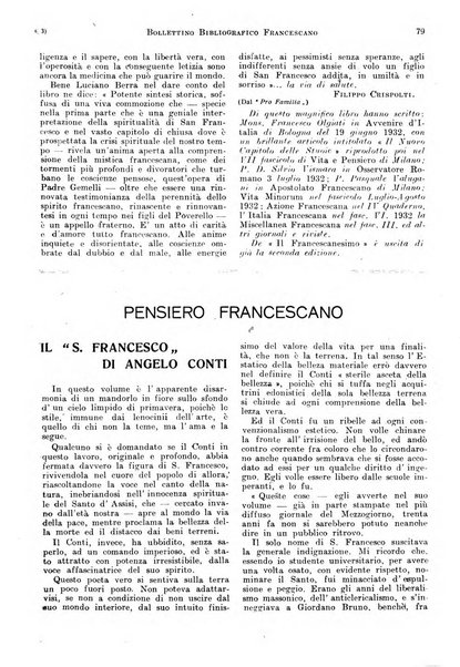 Bollettino storico-bibliografico francescano