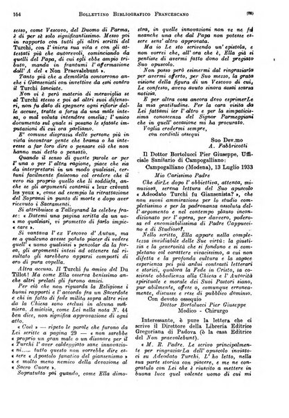 Bollettino storico-bibliografico francescano