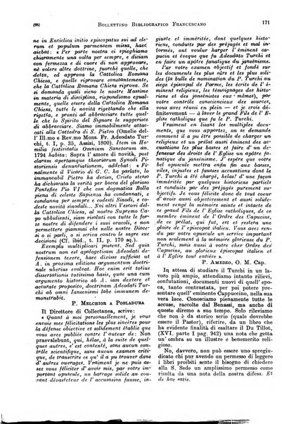 Bollettino storico-bibliografico francescano