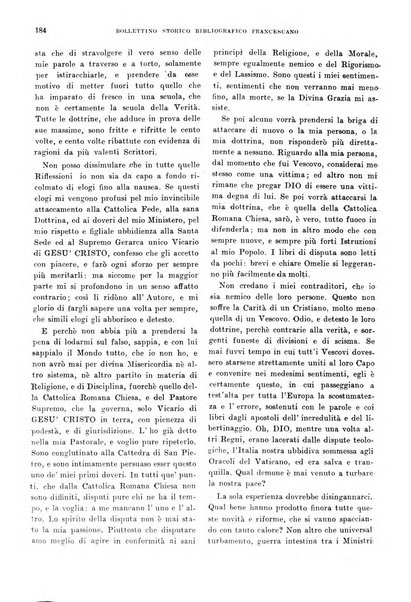 Bollettino storico-bibliografico francescano