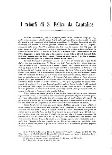 L'Italia francescana rivista trimestrale di cultura francescana