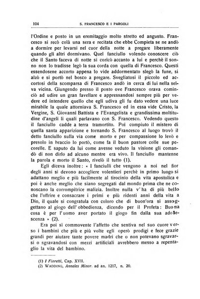 L'Italia francescana rivista trimestrale di cultura francescana