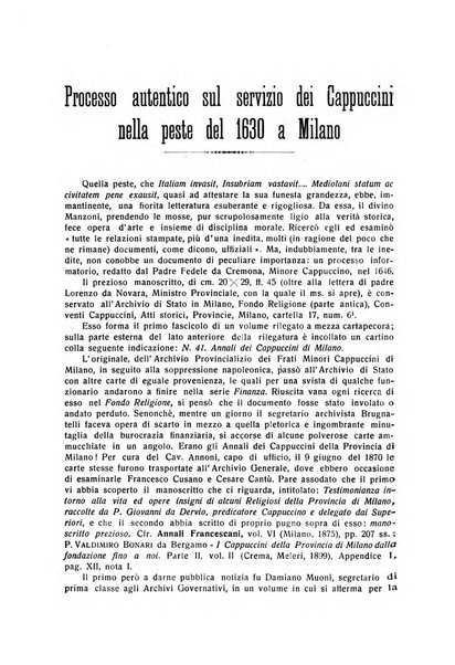 L'Italia francescana rivista trimestrale di cultura francescana