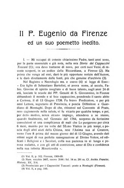 L'Italia francescana rivista trimestrale di cultura francescana