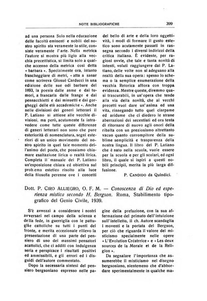 L'Italia francescana rivista trimestrale di cultura francescana