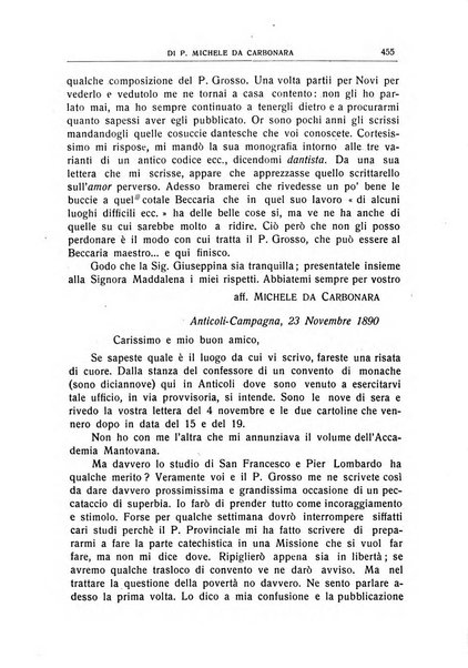 L'Italia francescana rivista trimestrale di cultura francescana