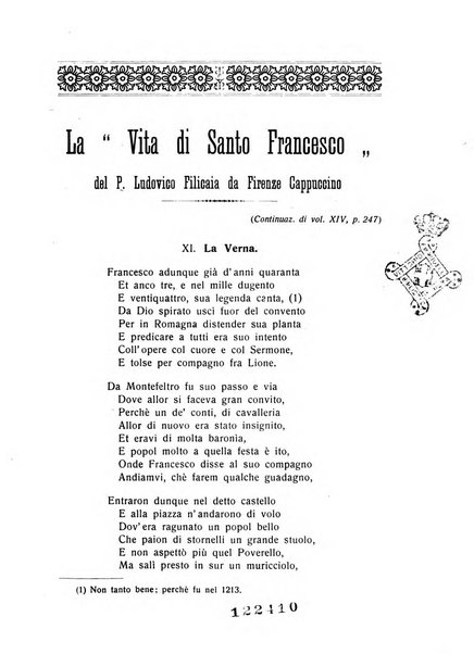 L'Italia francescana rivista trimestrale di cultura francescana