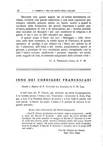 L'Italia francescana rivista trimestrale di cultura francescana