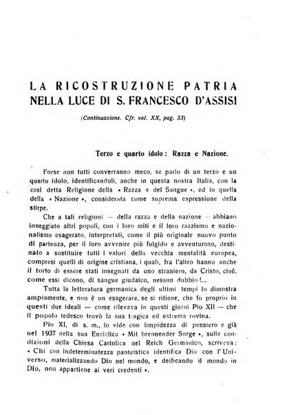 L'Italia francescana rivista trimestrale di cultura francescana