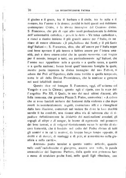 L'Italia francescana rivista trimestrale di cultura francescana