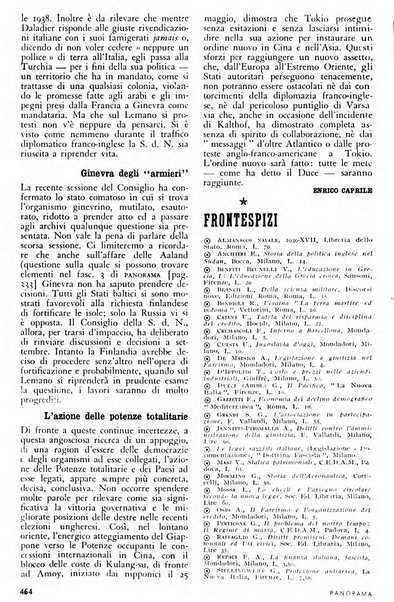 Panorama enciclopedia delle attualità