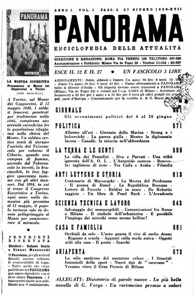 Panorama enciclopedia delle attualità