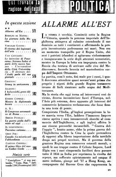 Panorama enciclopedia delle attualità