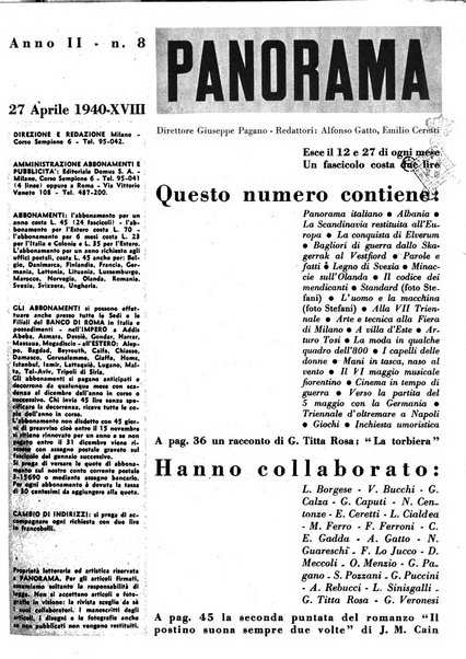 Panorama enciclopedia delle attualità