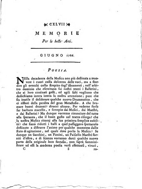 Memorie per le belle arti