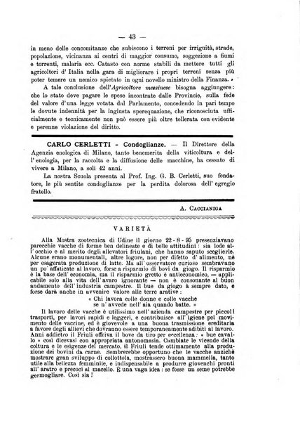 La rivista periodico della R. Scuola di Viticoltura e di Enologia di Conegliano