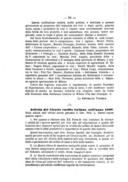 La rivista periodico della R. Scuola di Viticoltura e di Enologia di Conegliano