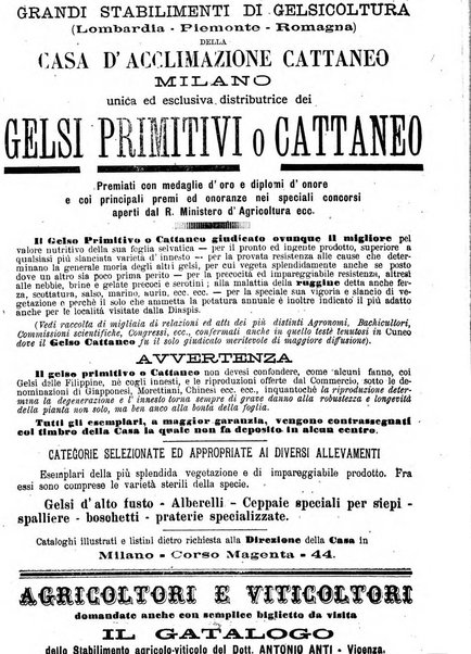 La rivista periodico della R. Scuola di Viticoltura e di Enologia di Conegliano