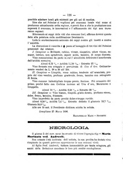 La rivista periodico della R. Scuola di Viticoltura e di Enologia di Conegliano