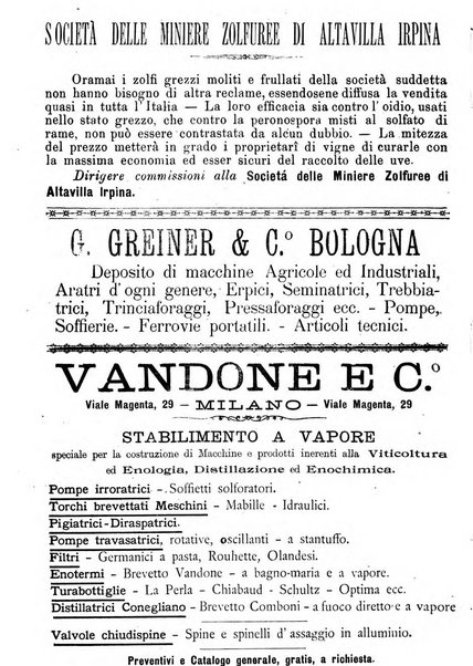 La rivista periodico della R. Scuola di Viticoltura e di Enologia di Conegliano