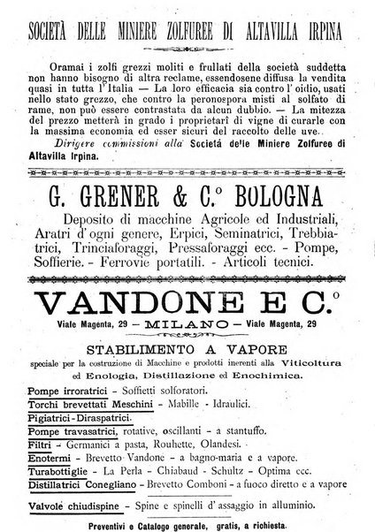 La rivista periodico della R. Scuola di Viticoltura e di Enologia di Conegliano