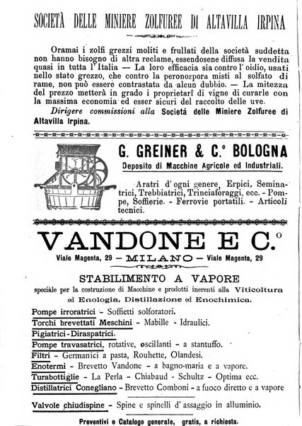 La rivista periodico della R. Scuola di Viticoltura e di Enologia di Conegliano