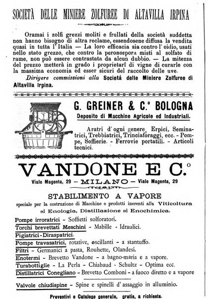 La rivista periodico della R. Scuola di Viticoltura e di Enologia di Conegliano