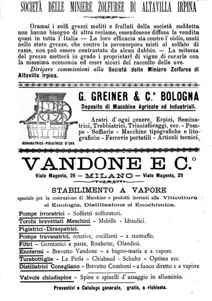 La rivista periodico della R. Scuola di Viticoltura e di Enologia di Conegliano