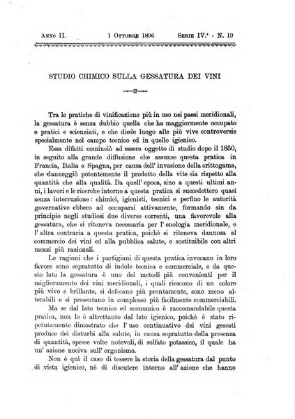 La rivista periodico della R. Scuola di Viticoltura e di Enologia di Conegliano