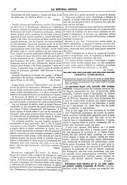 Riforma medica giornale internazionale quotidiano di medicina, chirurgia, farmacia, veterinaria e scienze affini