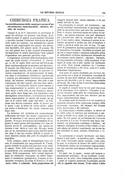 Riforma medica giornale internazionale quotidiano di medicina, chirurgia, farmacia, veterinaria e scienze affini