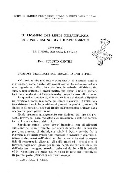 Archivio italiano di pediatria e puericoltura