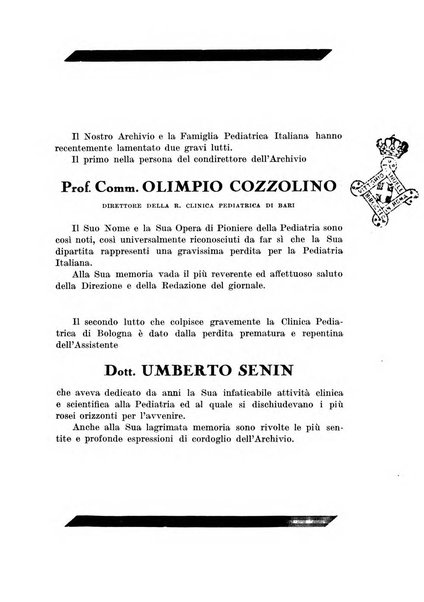 Archivio italiano di pediatria e puericoltura