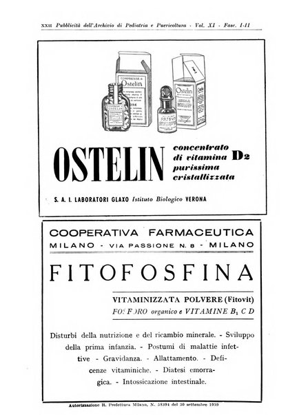 Archivio italiano di pediatria e puericoltura