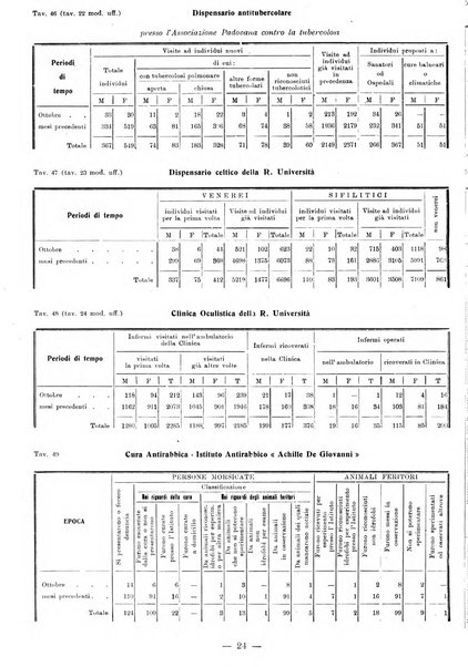 Bollettino statistico mensile